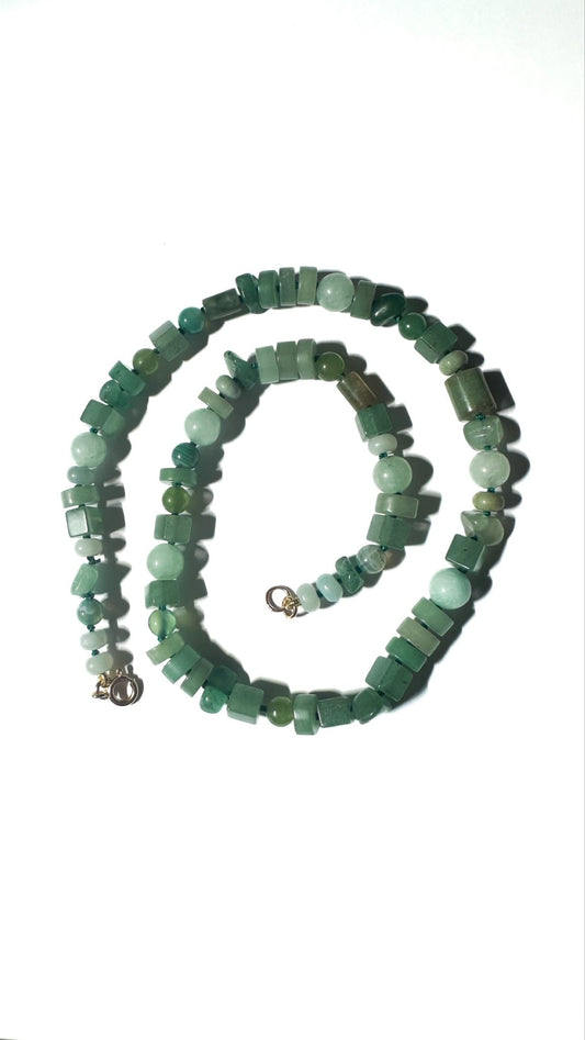 Hand - Knotted Gemstone Necklace No.4 | Radically Bent Designs | Sustainable Jewelry