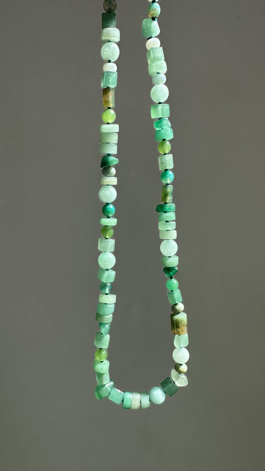 Hand - Knotted Gemstone Necklace No.4 | Radically Bent Designs | Sustainable Jewelry