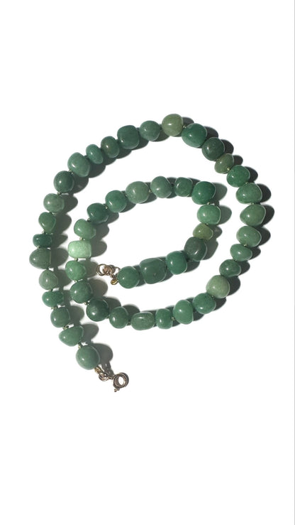Hand - Knotted Gemstone Necklace No.5 | Radically Bent Designs | Sustainable Jewelry