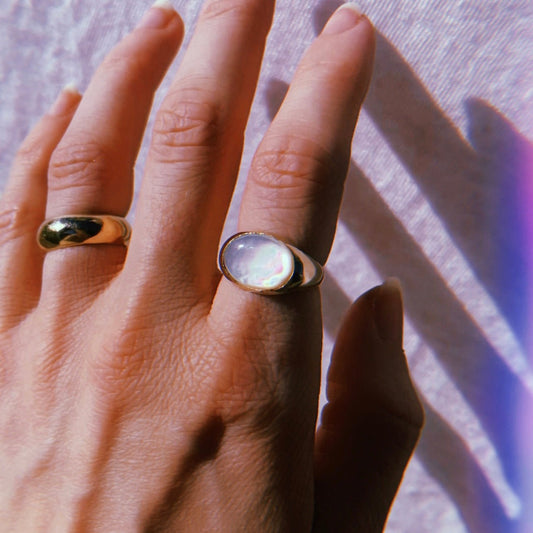 Aura Ring | Radically Bent Designs | Sustainable Jewelry
